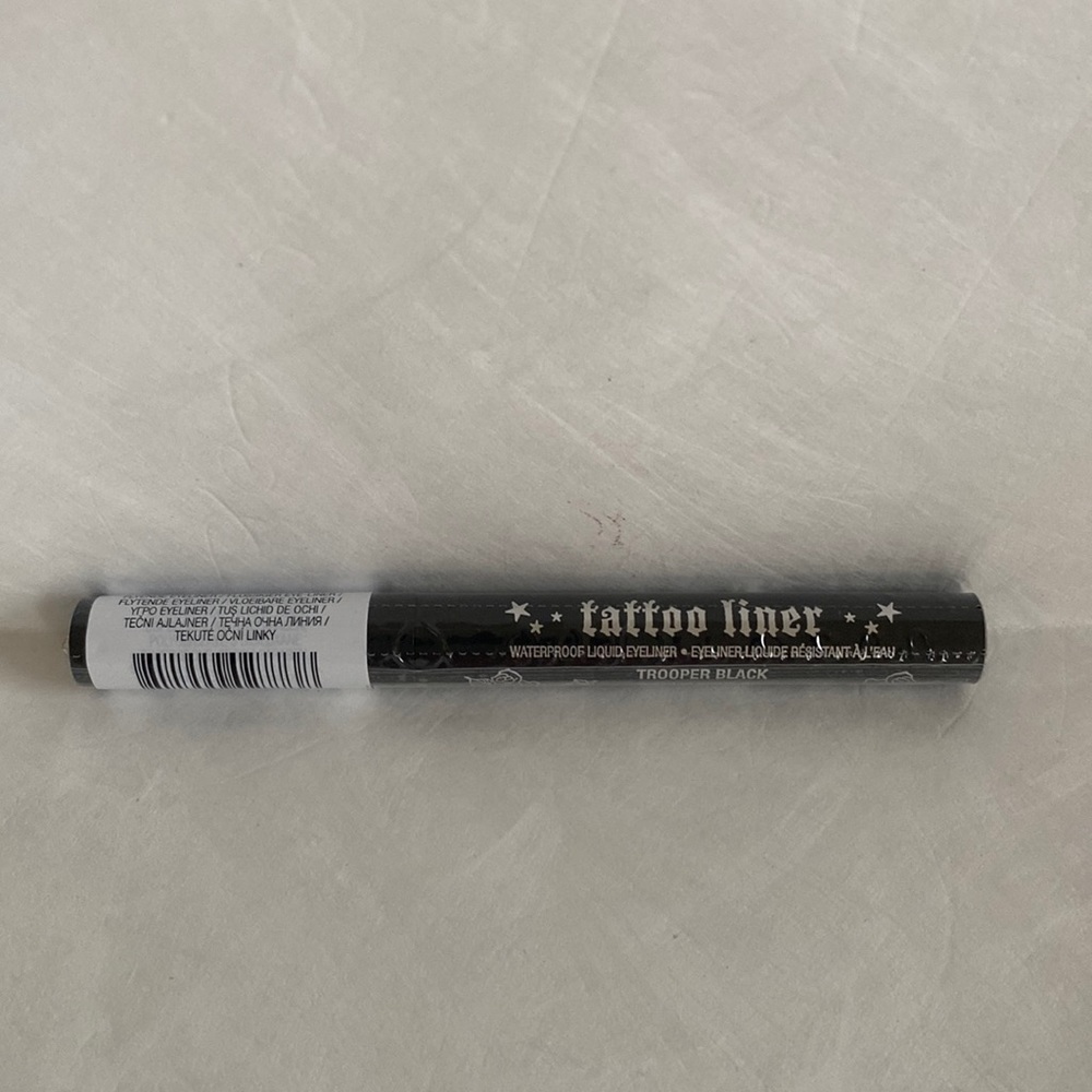 KAT VON D Tattoo Liquid Eyeliner Trooper Black Sealed 0.007oz Purse Travel size
